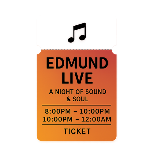 🎵 Edmund Live: A Night of Sound & Soul